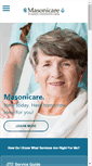 Mobile Screenshot of masonicare.org